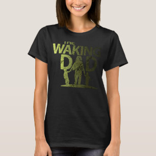 Den Walking Pappa New Pappa Quote Fars dag Classic T Shirt