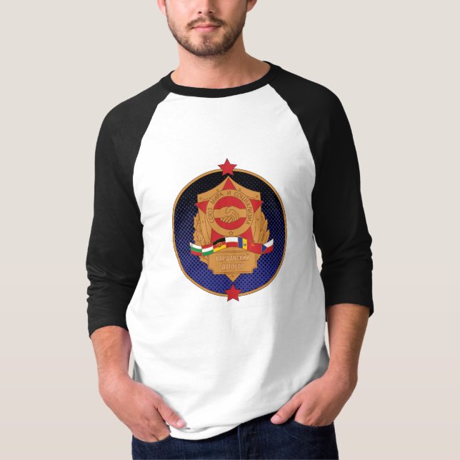 Den Warsaw pakten Tee Shirt (Framsida)