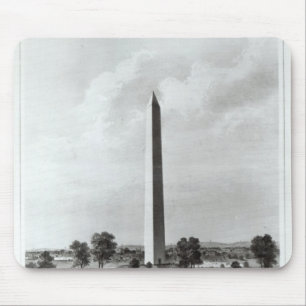 Den Washington monumentet och omgivningen Musmatta