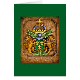 Den Westerfield familjvapenskölden OBS Kort