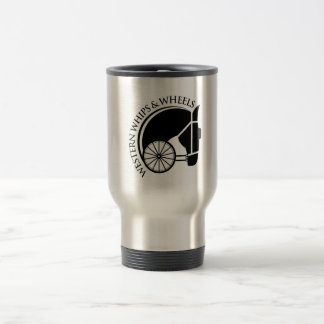 Den westerna travel mug piskar och rullar resemugg