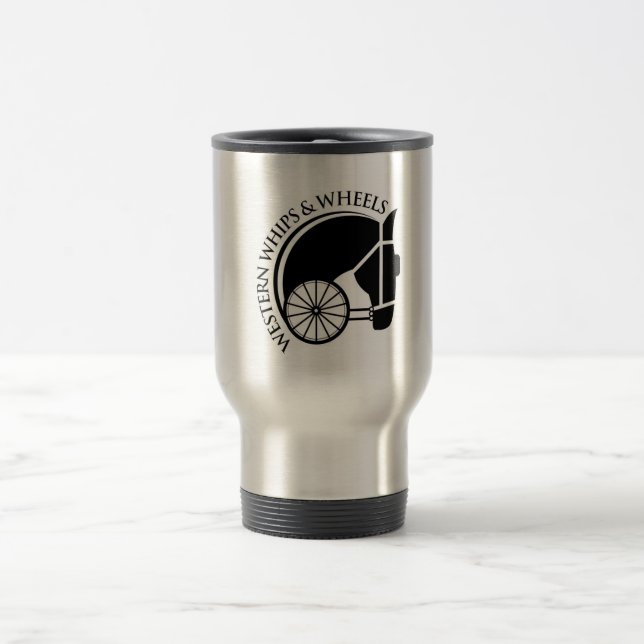 Den westerna travel mug piskar och rullar resemugg (Center)