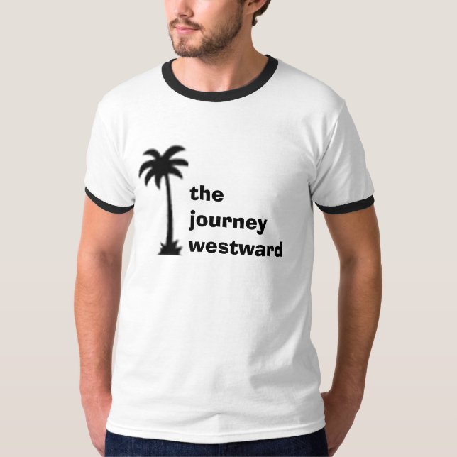 den westward resan tee shirt (Framsida)