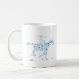 Den Westworld Dolores ridninghästen går runt Kaffemugg