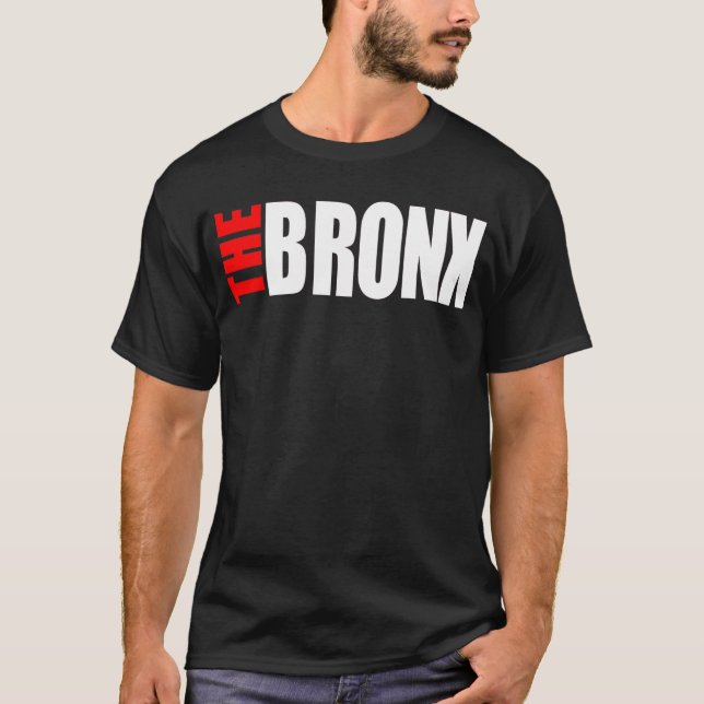 Den white&red BRONX_LOGO_pngen Tee (Framsida)