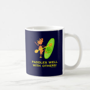 Den Whitewater kajaken - paddlar väl med andra 2 Kaffemugg