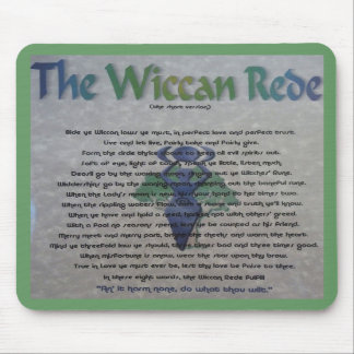Den Wiccan Rede musen vadderar Musmatta