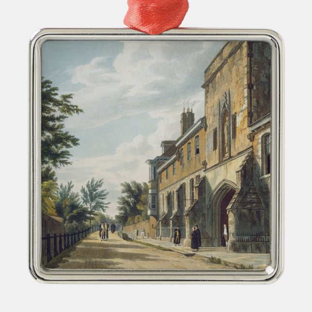 Den Winchester högskolan hänrycker med warden'sens Julgransprydnad Metall (Framsidan)