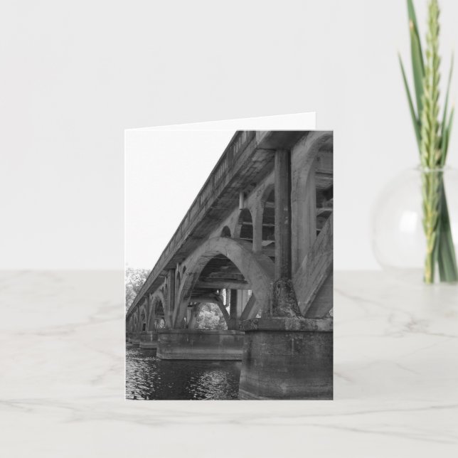 Den Winona vagnen överbryggar kortet Kort (Framsida)