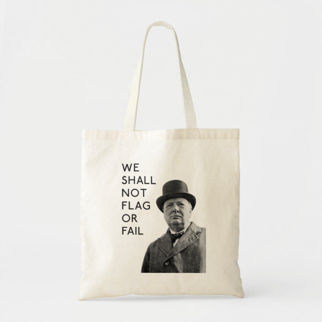 Den Winston Churchill totot hänger lös Tygkasse (Framsidan)