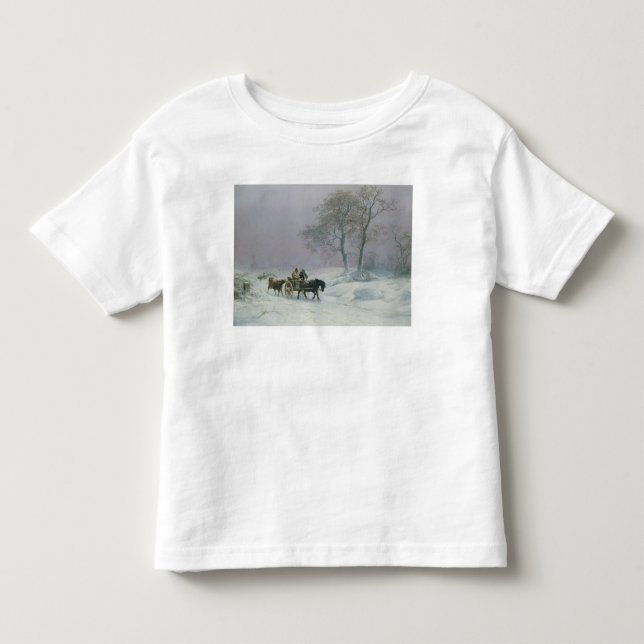 Den wintry vägen som ska marknadsföras tröja (Framsida)