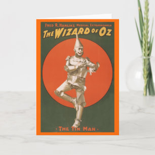 Den Wizard of Oz musikalen - Tinmanen Kort
