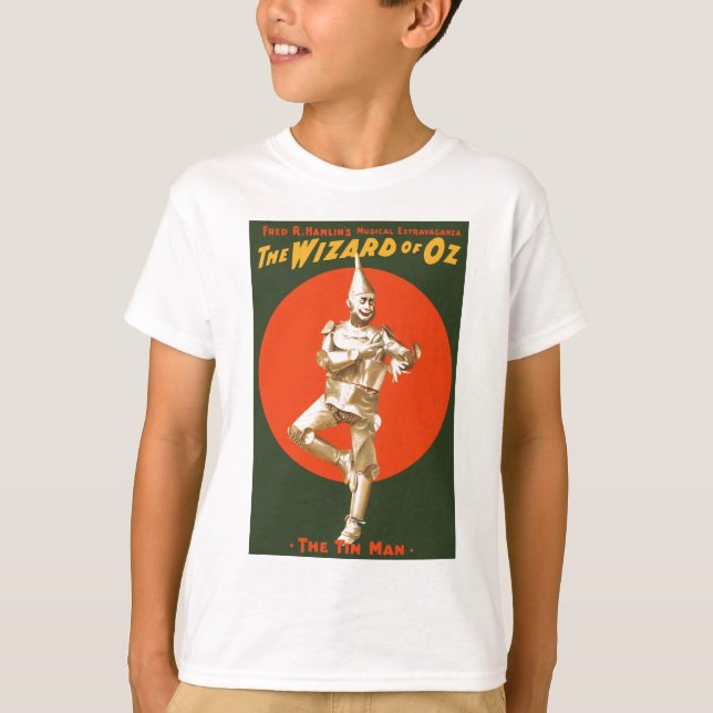 Den Wizard of Oz musikalpåkostat stycke Tee (Framsida)