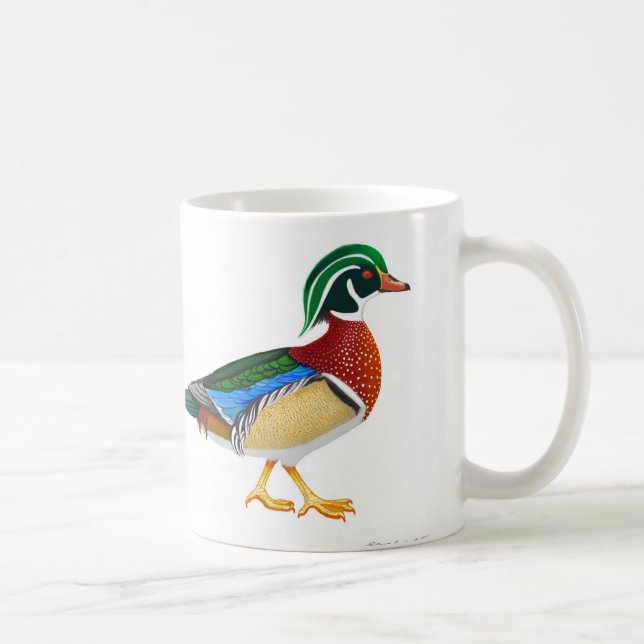 Den Wood ankamuggen Kaffemugg (Höger)