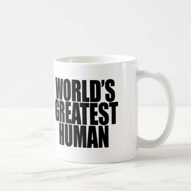 Den WorldsGreatest människamuggen Kaffemugg (Höger)