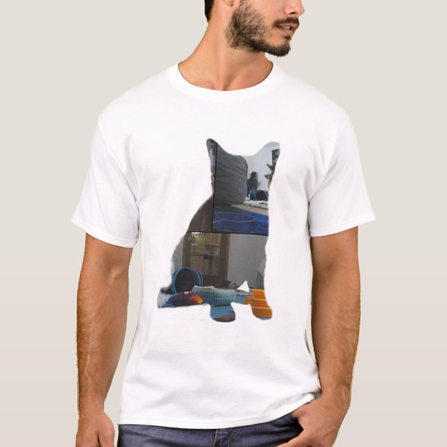 Den Yale silhouetten strömmer T-shirt (Framsida)