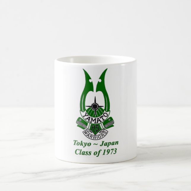 den yamato högstadiet klassificerar av 1973 kaffemugg (Center)