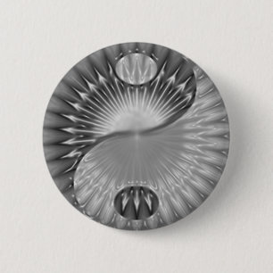 Den Yin Yang spiraldesignen knäppas Knapp