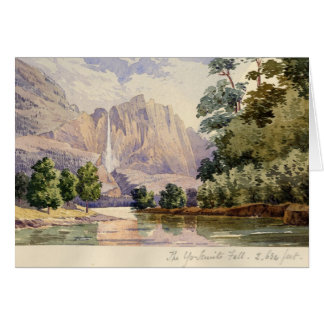 Den Yo-Semite nedgången. 2.634 Ft. Hälsningskort