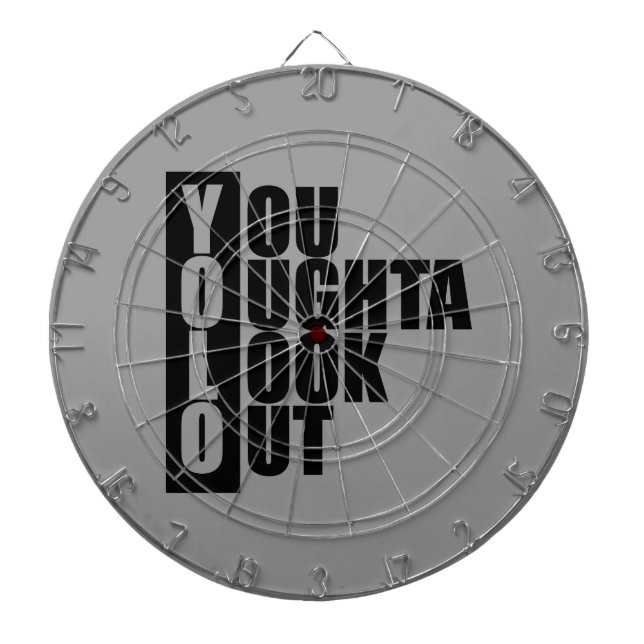 Den YOLO lodrät boxas Darttavla (Framsidan)