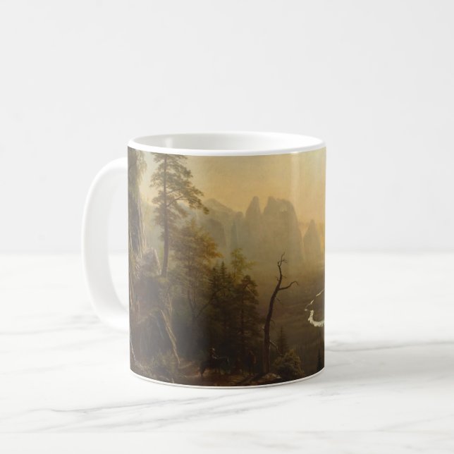 Den Yosemite dalen, glaciär pekar slingan Kaffemugg (Framsida vänster)