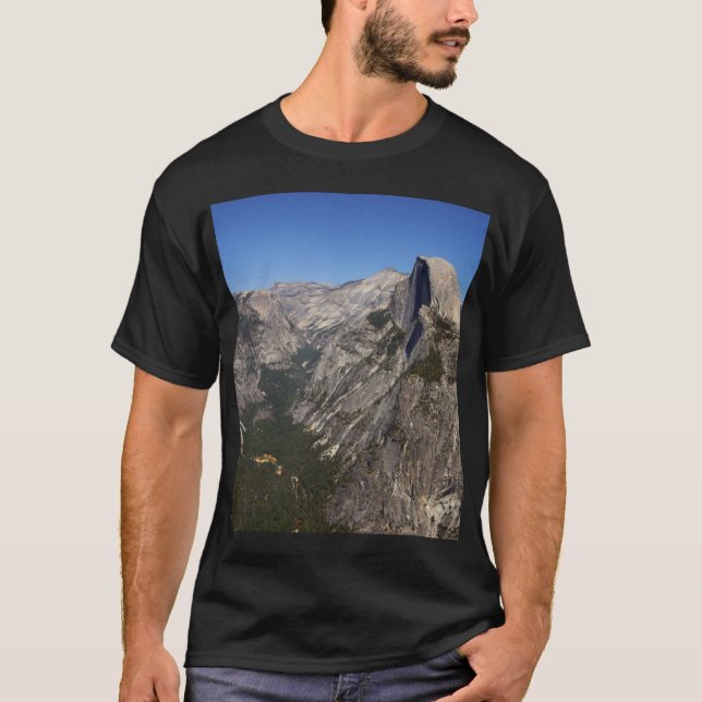 Den Yosemite dalen och den halva kupolen från T-shirt (Framsida)