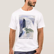 Den Yosemite glaciären pekar Halfdome
