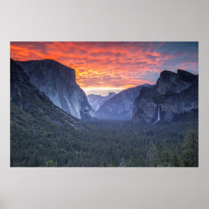 Den Yosemite tunnelen beskådar Poster
