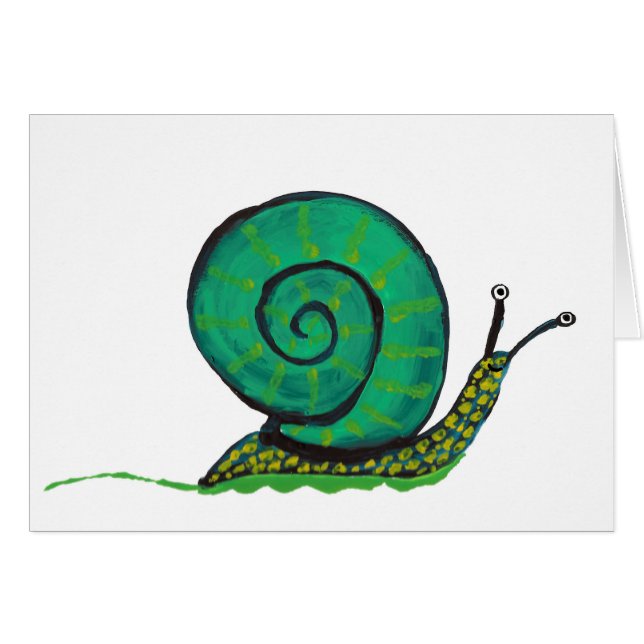 Den You've harsnigeln postar kortet #3 Hälsningskort (Framsidan Horizontal)