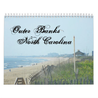 Den yttre banker av North Carolina Kalender