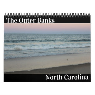 Den yttre banker North Carolina Caledar Kalender
