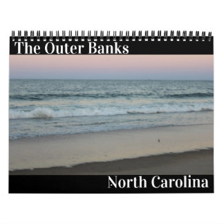 Den yttre Banker North Carolina Caledar Kalender