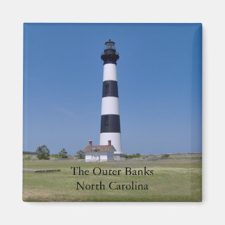 Den yttre Banker North Carolina Lighthouse-magnet Magnet