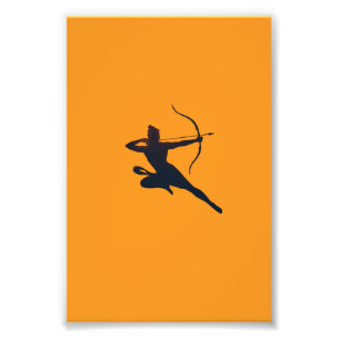 Den yttre glöden i Dussehra - Shree Ram Fototryck