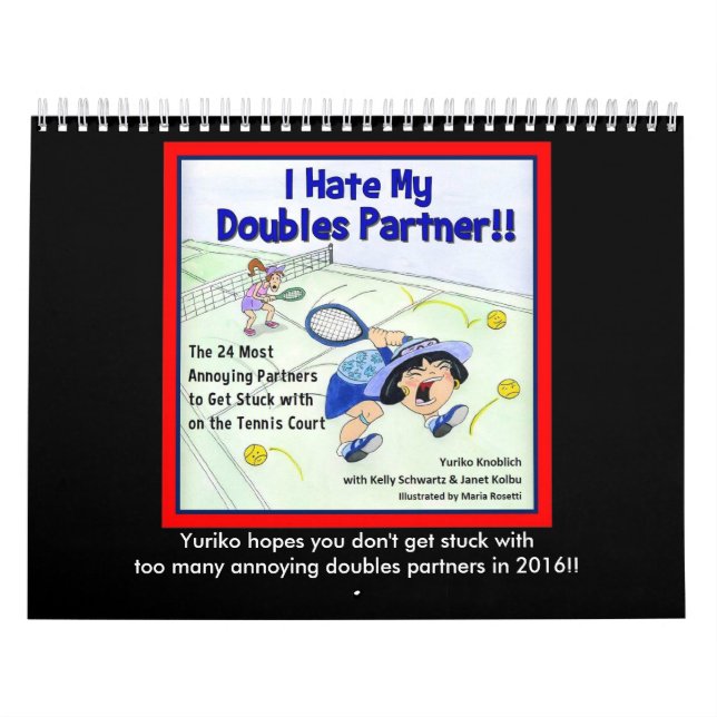 Den Yuriko kalendern (med) - jag hatar min Kalender (Omslag)