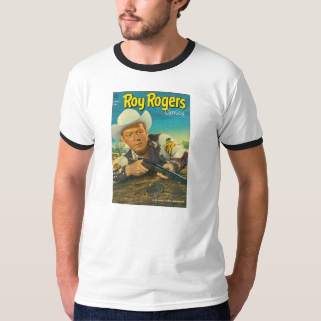Den Zazzle T-tröjaROY ROGERS humorboken 1952 Tröja (Framsida)