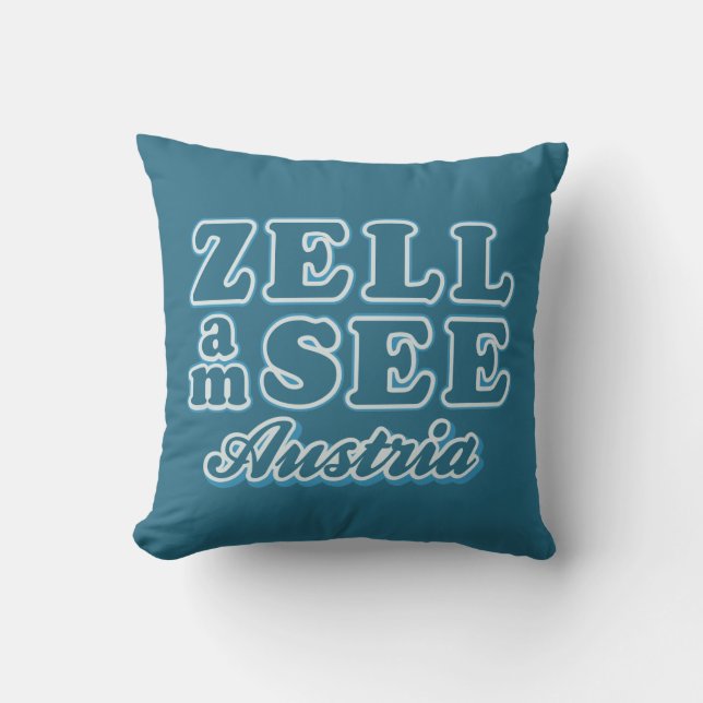 Den Zell förmiddagen ser dekorativ kudde (Framsida)