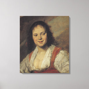 Den zigenska kvinnan, c.1628-30 canvastryck