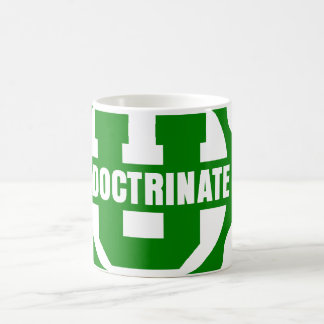 Den zoom "Indoctrinate U-" logotypmuggen Kaffemugg