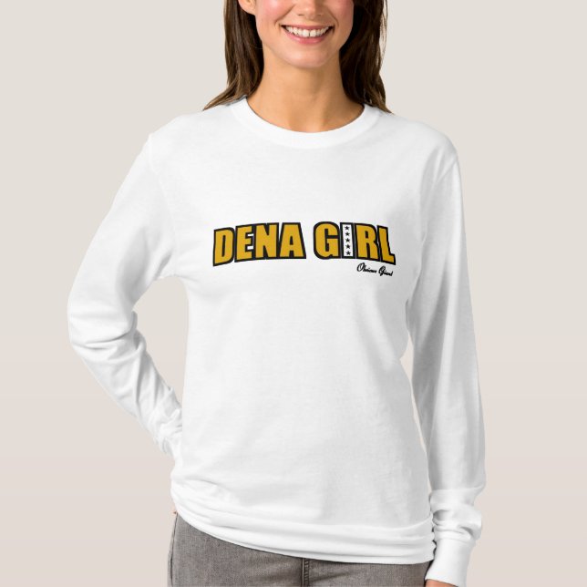 DENA-FLICKA, obv T Shirt (Framsida)