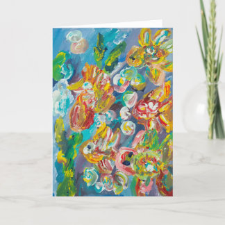 Denae Sea Life Card Tack Kort