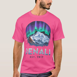 Denali Alaska-berget Denali nationalpark T Shirt