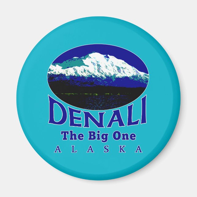 DENALI ALASKA DEN STORA MAGNET (Framsidan)