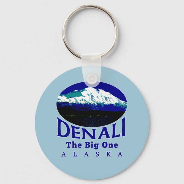DENALI ALASKA DEN STORA NYCKELRING (Framsida)