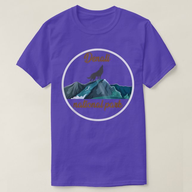 Denali Alaska National Park146  T Shirt (Design framsida)