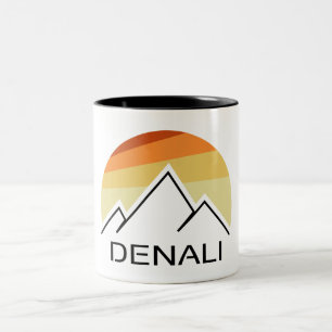 Denali Alaska Retro Två-Tonad Mugg