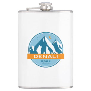 Denali Alaska Stars Måne Fickplunta
