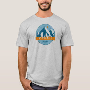 Denali Alaska Stars Måne T Shirt