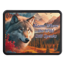 Denali Autumn Varg Nature Art Trailer Hitch Dragkroksskydd