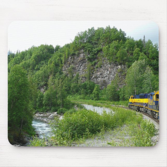 Denali Express Alaska Tåg Semester Fotografi Musmatta (Framsidan)
